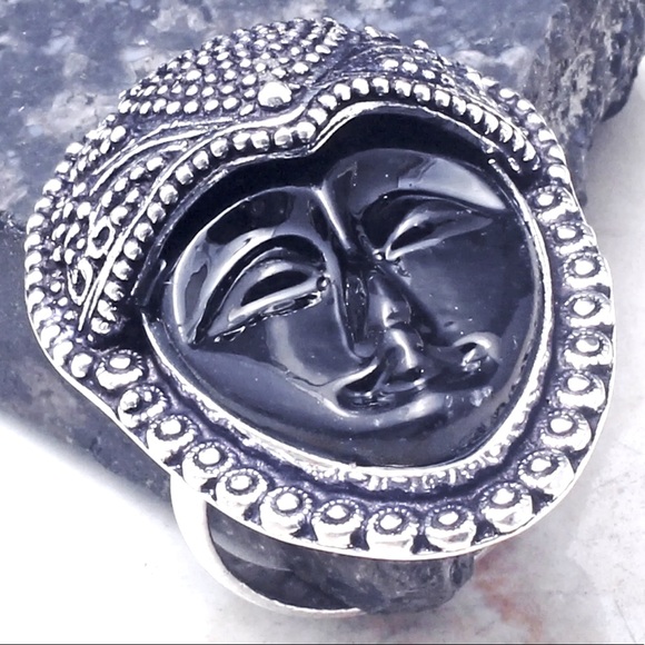 Goddess silver ring size 71/2 and 8 1/2 - Picture 2 of 2